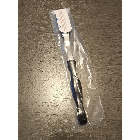 Vintage CUTCO USA 1726 KZ Turning Fork w/ Classic Dark Brown Swirl Handle - Picture 2 of 3